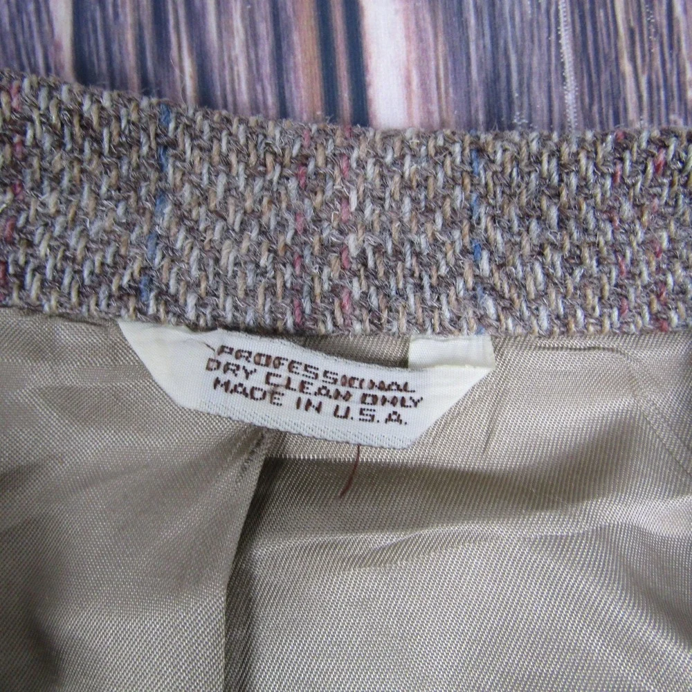 Vintage Boundary Waters Sport Coat Mens 40 Brown Wool Herringbone‎ Tweed Blazer